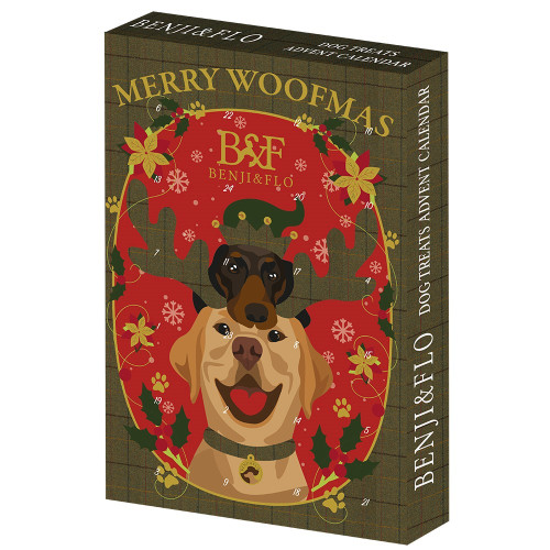 Benji & Flo Merry Woofmas Christmas Advent Calendar - Single