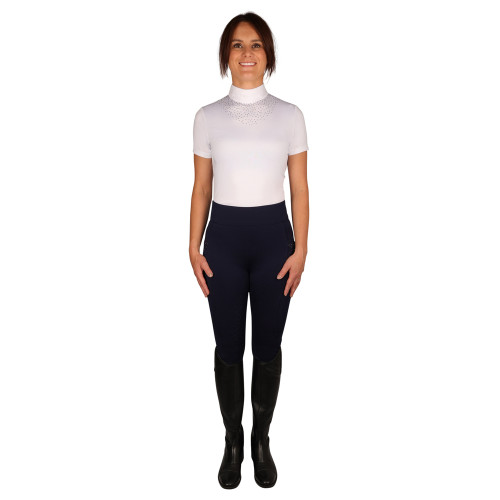 Hy Equestrian Roka Regal Show Shirt - White - X Small