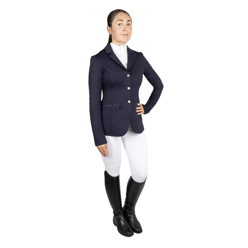 Hy Equestrian Roka Regal Show Jacket - Navy - X Small