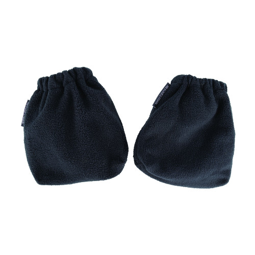 Hy Equestrian Fleece Stirrup Covers (Pair) - Black