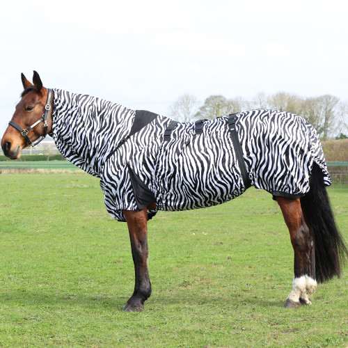 StormX Original Sweet Itch Zebra Rug - Black/White - 4'9"