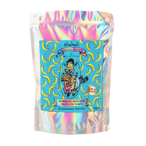 Hy Equestrian Thelwell Ponio Banana Chip Cookies - 1kg Pouch