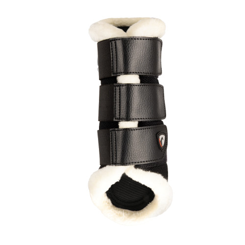 ProReaction Performance Air Mesh Brushing Boots by Hy Equestrian - Black - Medium