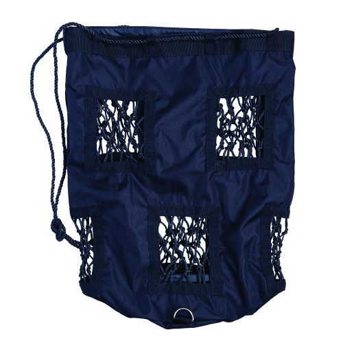Slow Flow Fun Play Hay Bag by Hy Equestrian - Navy