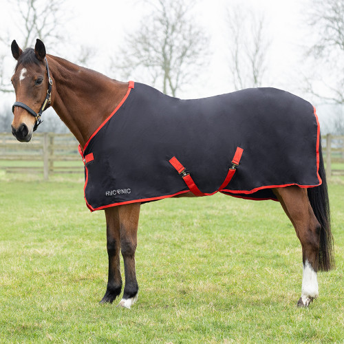HyCONIC Summer Sheet - Charcoal/Red - 4'6"