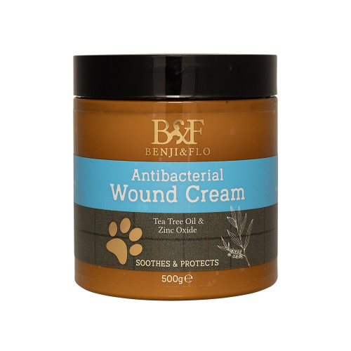 Benji & Flo Antibacterial Wound Cream - 500g
