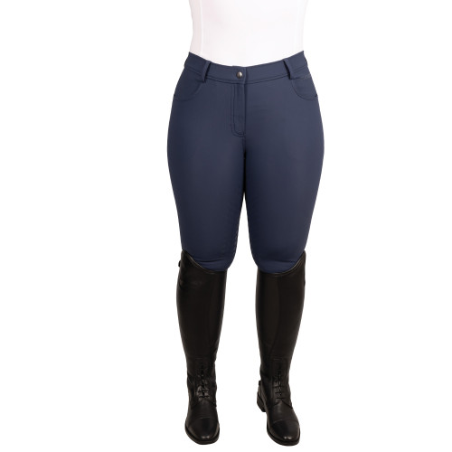 Hy Equestrian Elevate Oakham Breeches - Midnight Blue - 24"