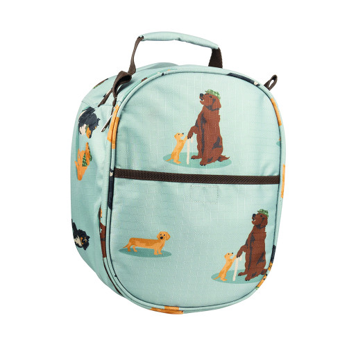 Hy Equestrian It's A Dog's Life Hat Bag - Dusty Blue - One Size