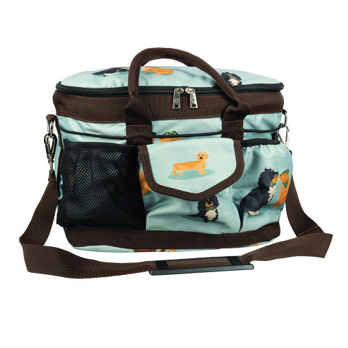 Hy Equestrian It's A Dog's Life Grooming Bag - Dusty Blue - One Size