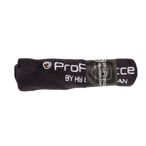 ProPresicce Microfibre Towel by Hy Equestrian - Black - 40 x 40cm
