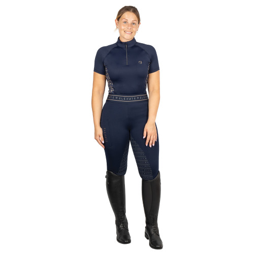 Hy Equestrian Elevate Heritage Short Sleeve Base Layer
