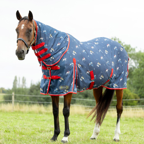 StormX Original Competition Ready Combi Fly Rug - Navy - 4'6"