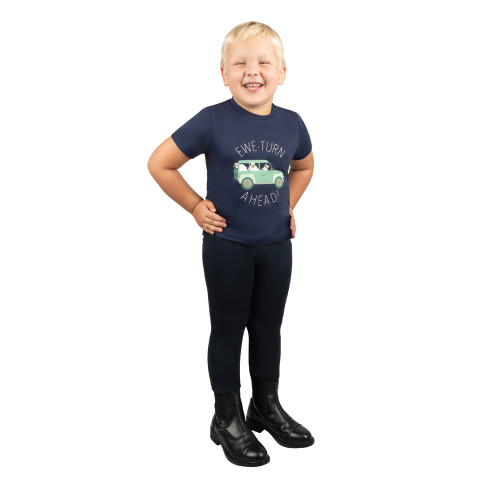 Classic Riding Tights by Little Knight - Navy - 5-6 Years