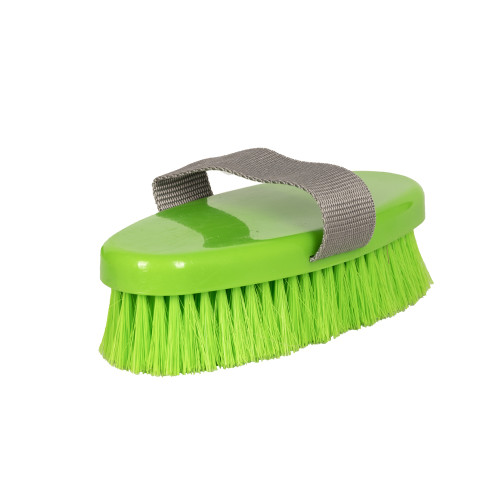 ProGroom Vivid Body Brush by Hy Equestrian - Green