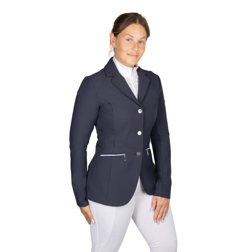 Hy Equestrian Elevate Artemis Show Jacket - Navy - X Small