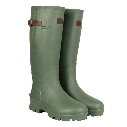 ProTerrain Thornhill Wellington Boots by Hy Equestrian - Green - 36