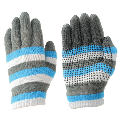 Hy5 Magic Striped Gloves in Blue/Grey