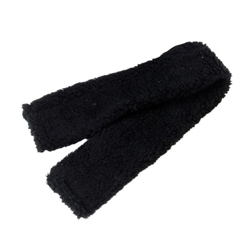 Hy Fur Fabric Girth Sleeve - Black