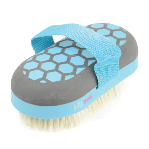 HySHINE Glitter Body Brush Goat Hair in Navy/Blue