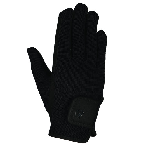 Hy5 Children's Every Day Riding Gloves in Black in Child Small