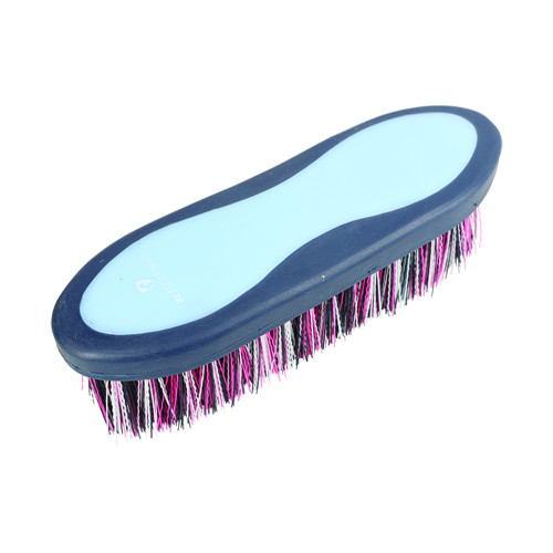 HySHINE Pro Groom Dandy Brush in Navy/Light Blue