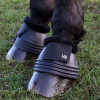 Hy Equestrian Ringed Fleece Topped Over Reach Boots
