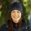 Hy Equestrian Synergy Diamante Bobble Hat