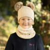 Hy Equestrian Morzine Children's Bobble Hat