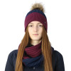 Hy Equestrian Synergy Luxury Bobble Hat and Snood Set