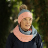 Hy Equestrian Synergy Luxury Bobble Hat and Snood Set