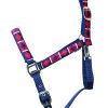 Hy Equestrian Woven Polo Head Collar and Lead Rope
