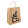 Hy Equestrian Thelwell Collection Large Hessian Bag