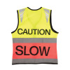 Reflector Two Tone Warning Tabard by Hy Equestrian - Caution Slow