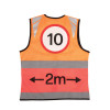 Reflector Two Tone Warning Tabard by Hy Equestrian - 10mph/2 Metres