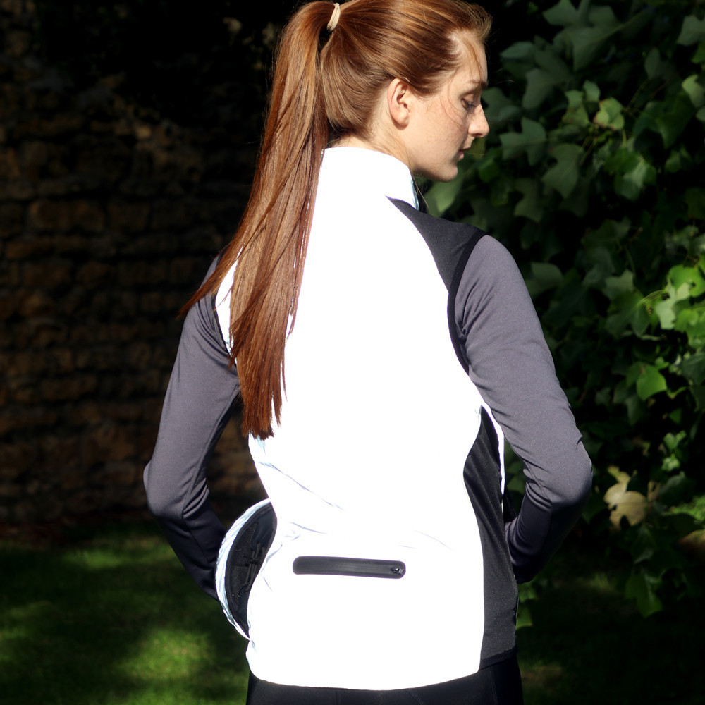 Hy Equestrian Silva Flash Reflective Gilet by Hy Equestrian