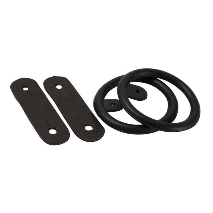 Hy Equestrian Peacock Rings & Leather Straps