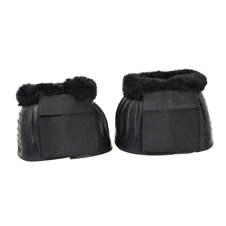 Hy Equestrian SnugFit Fleece Topped Over Reach Boots