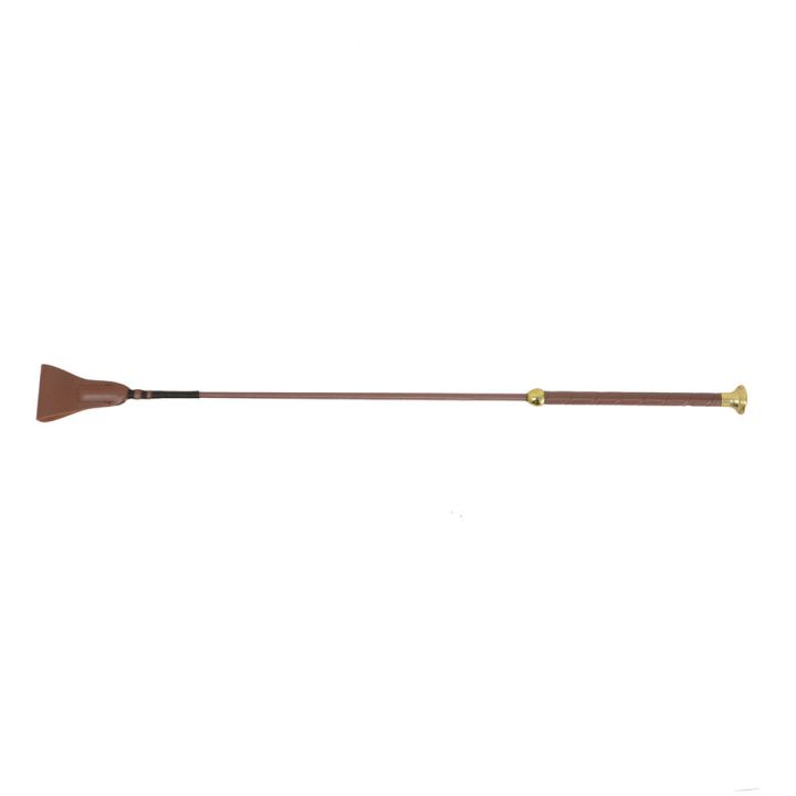 Hy Equestrian Faux Leather Riding Whip