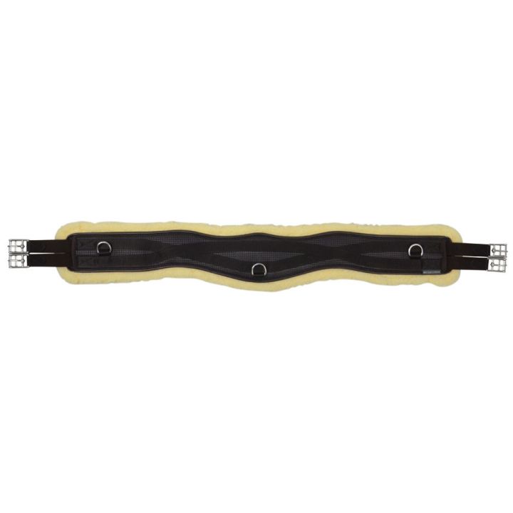Hy Equestrian Fleece Lined GP/Jumping Contoured Girth