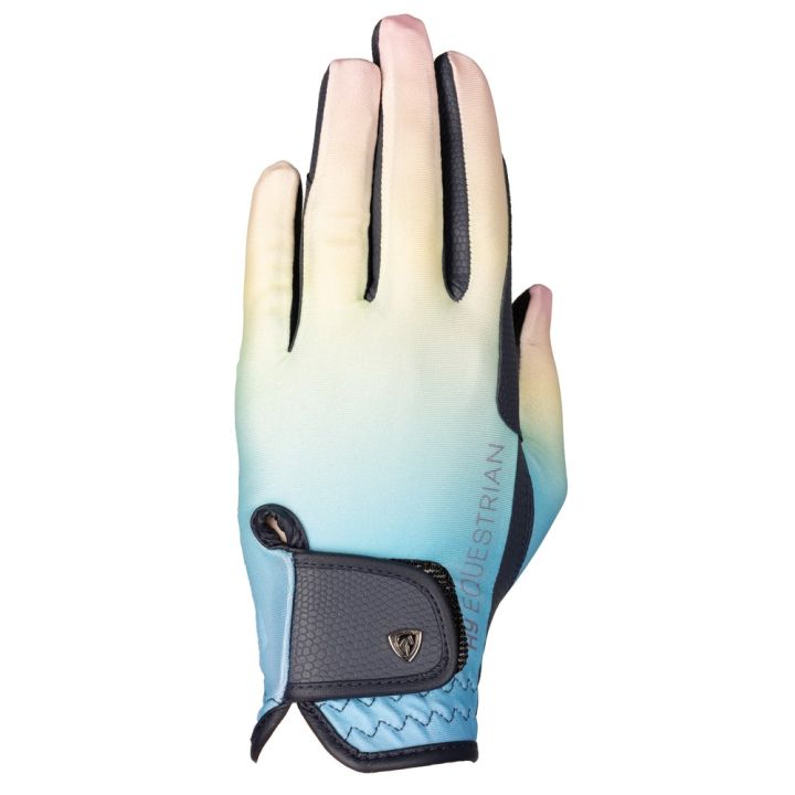 Hy Equestrian Ombre Riding Gloves