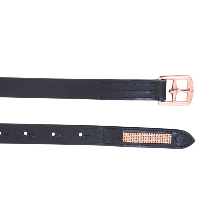 Hy Equestrian Rosciano Rose Gold Stirrup Leathers