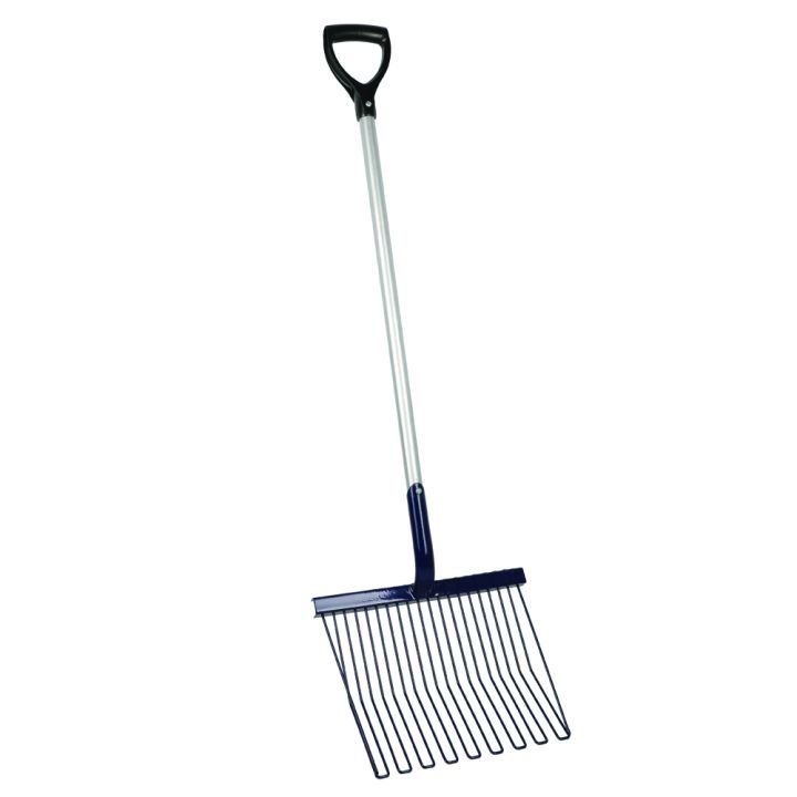 Eazi Matt D Handle Fork (100cm) - Eazitools by Hy Equestrian