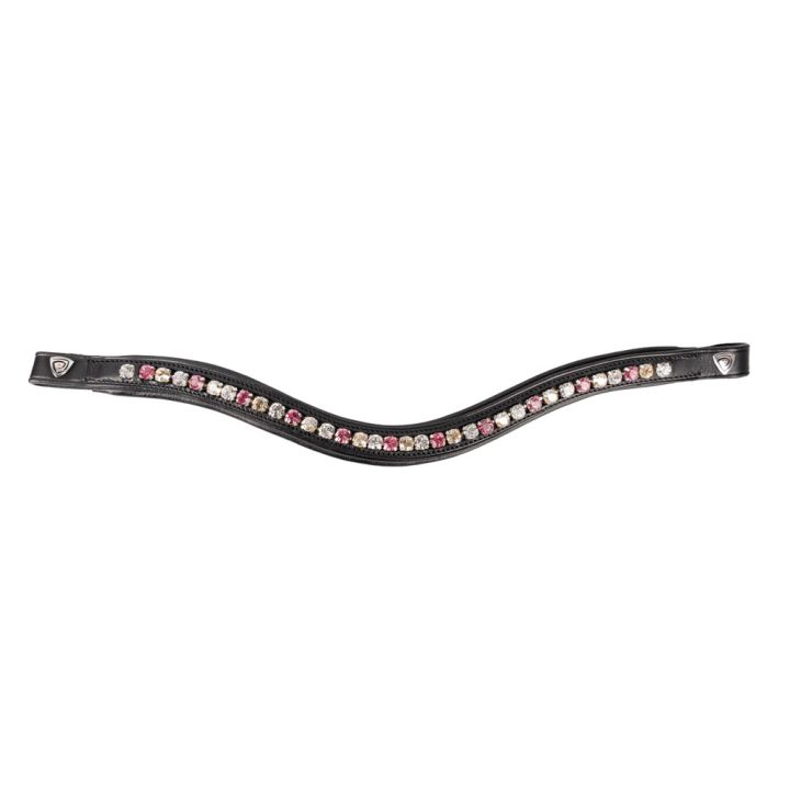 ProPresicce Signature Curved Diamante Browband by Hy Equestrian