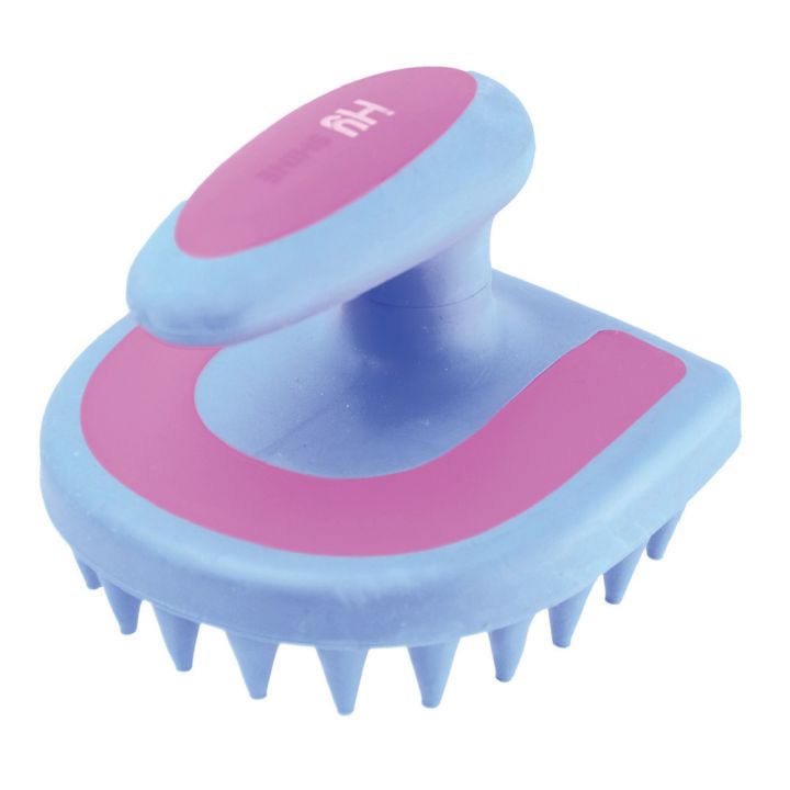 ProGroom Horseshoe Massage Brush Hy Equestrian 