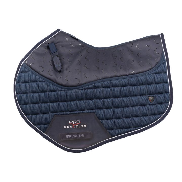ProReaction 3D Mesh Close Contact Saddle Pad with Silicone by Hy Equestrian