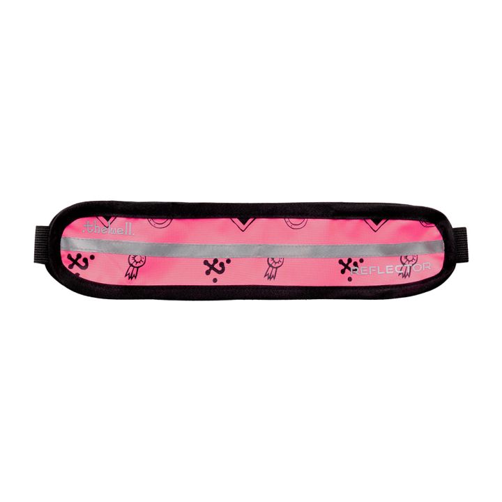 Reflector Thelwell Collection Elasticated Pattern Hat Band by Hy Equestrian
