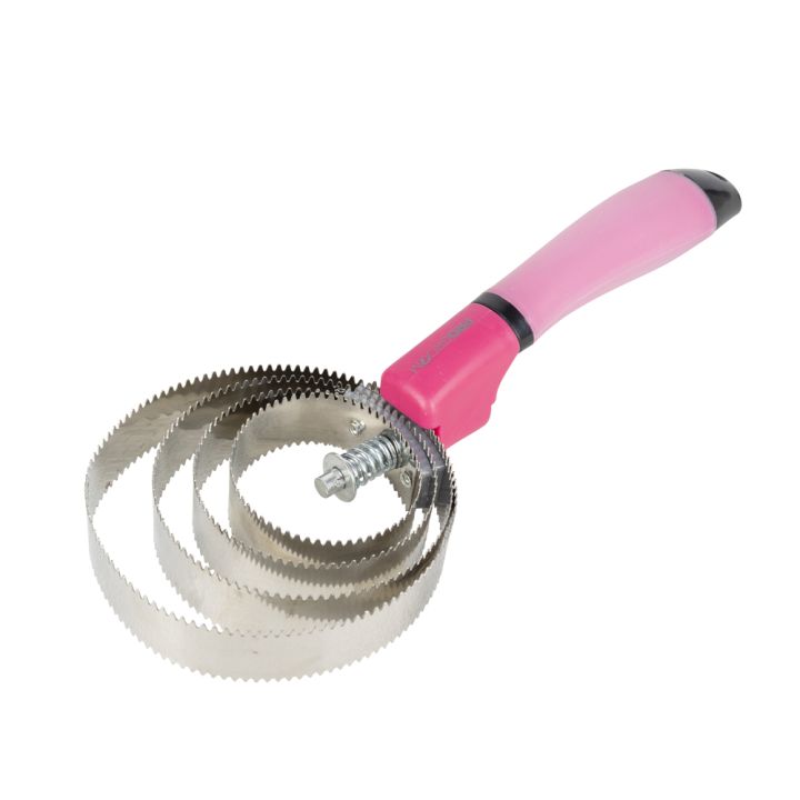 ProGroom Gel Grip Metal Spring Curry Comb by Hy Equestrian