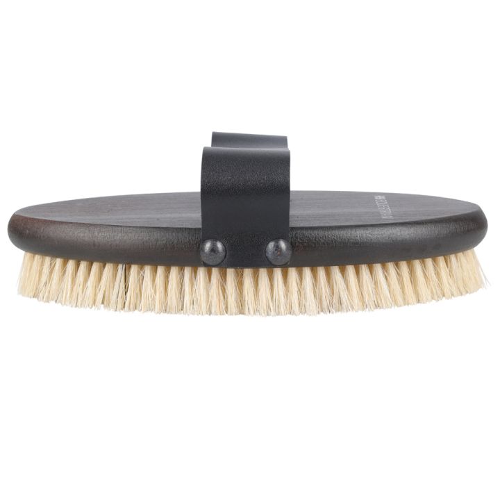 ProGroom Deluxe Body Brush with Pig Bristles by Hy Equestrian