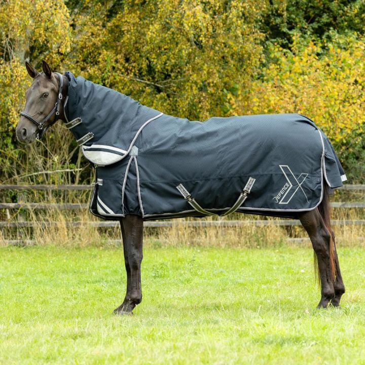 DefenceX Shield 50g Turnout Rug with Detachable Neck
