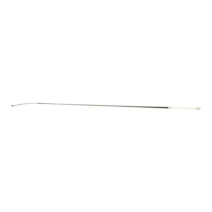Hy Equestrian Dressage Whip White Leather Handle